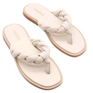 KAANAS‎ Bocagrande  Braided Sandals 9